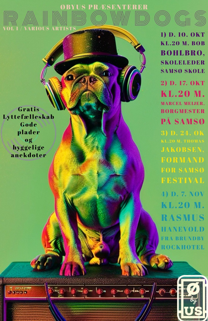 Oplev musik og anekdoter med Rainbowdogs lyttefællesskab