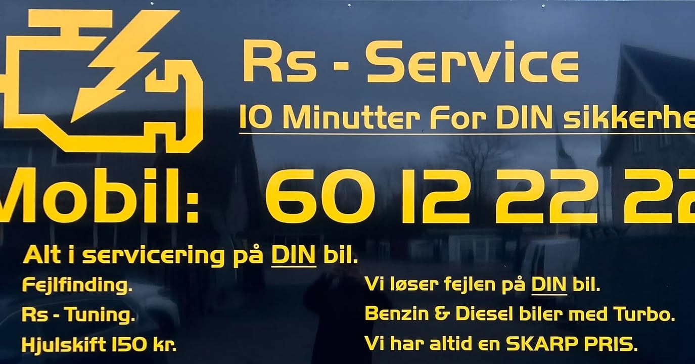 Rs-Service DIT Autoværksted takker for 2025 og ser frem til et spændende 2026