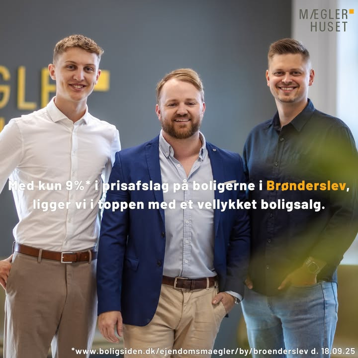 Mæglerhuset Brønderslev tilbyder lavt prisafslag på boligsalg i Brønderslev