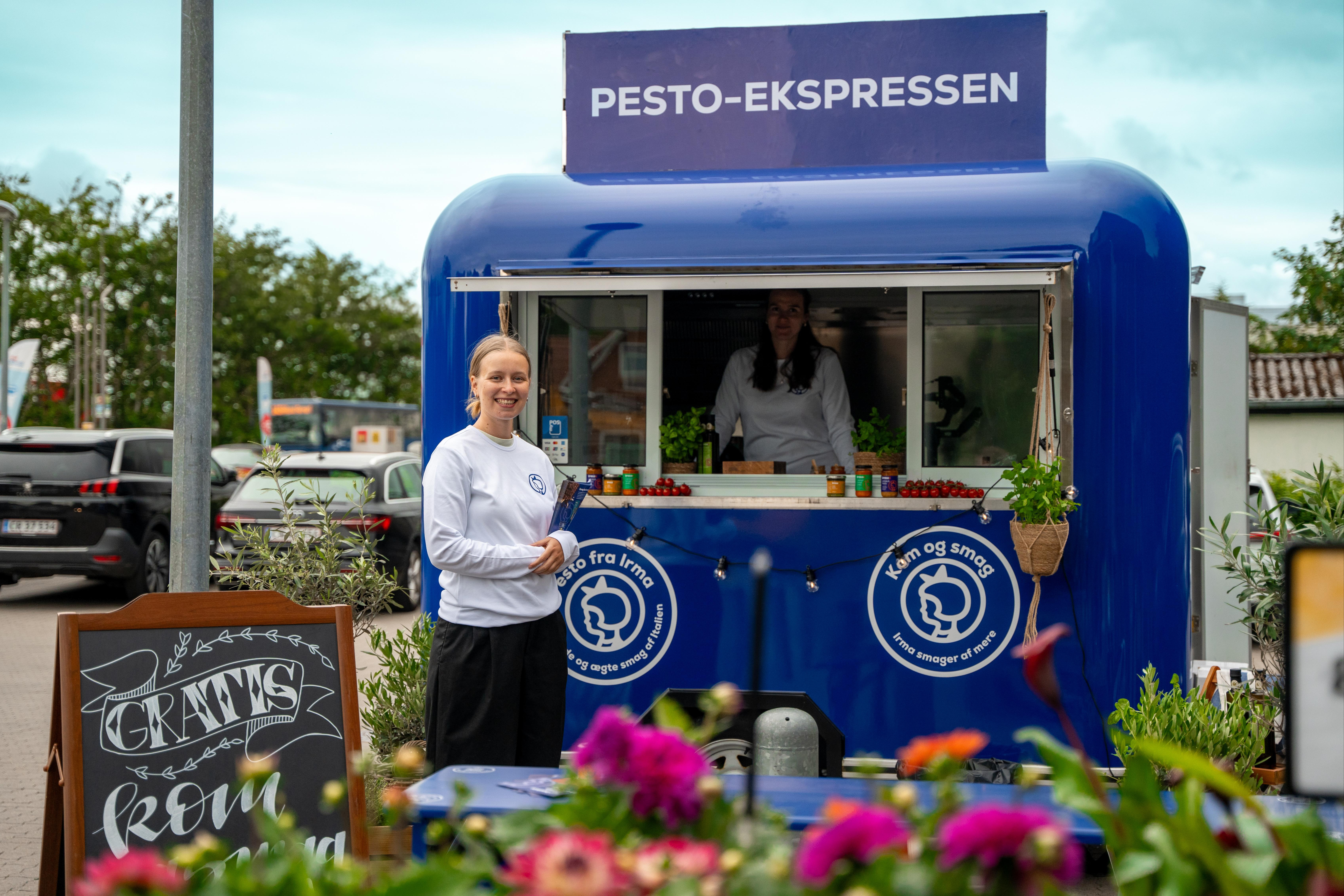 Unge danskere foretrækker pesto fremfor brun sovs - PestoEkspressen kommer til Grenå