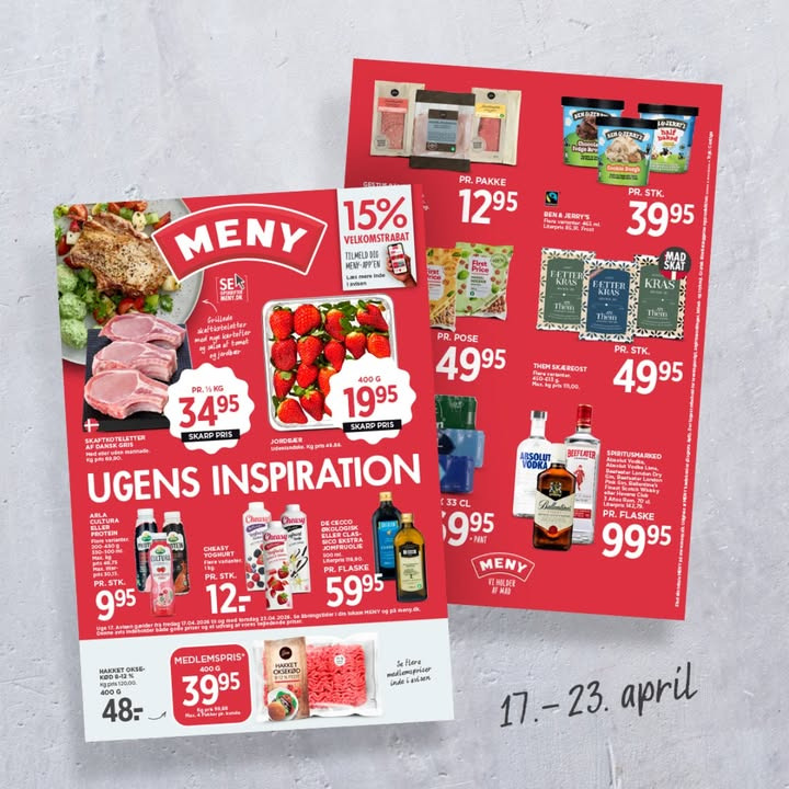 Meny Als tilbyder gode smagsoplevelser med ugens tilbud på jordbær og dansk gris