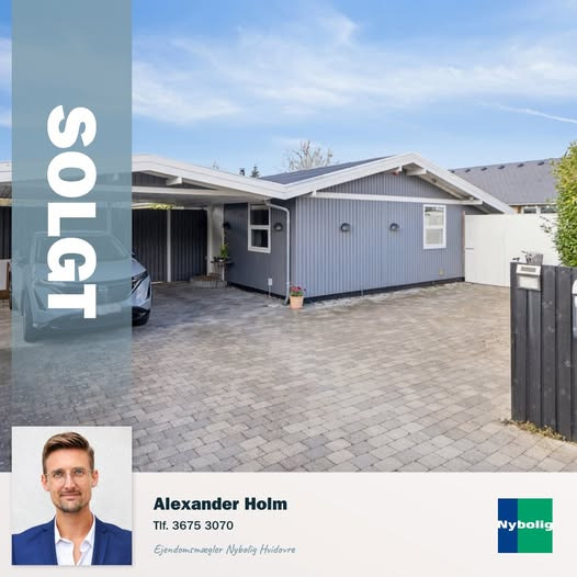 Nybolig Hvidovre - Alexander Holm ApS sælger villa i Hvidovre 