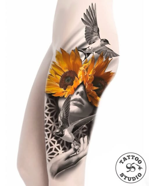 Tattoo Studio 96 Aarhus viser unikt tattoo-design af Kola