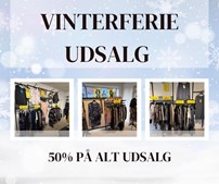 GARDEROBEN: 50% udsalg starter i uge 7 i Nykøbing M og Brovst