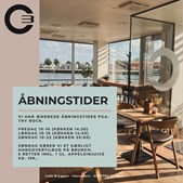 Café Bryggen ændrer åbningstider under Thy Rock og tilbyder hangover brunch på søndag