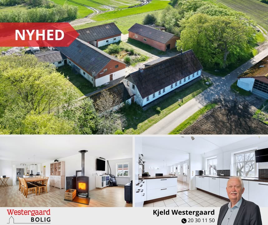 Westergaard Bolig præsenterer lystejendom tæt på Serritslev til salg