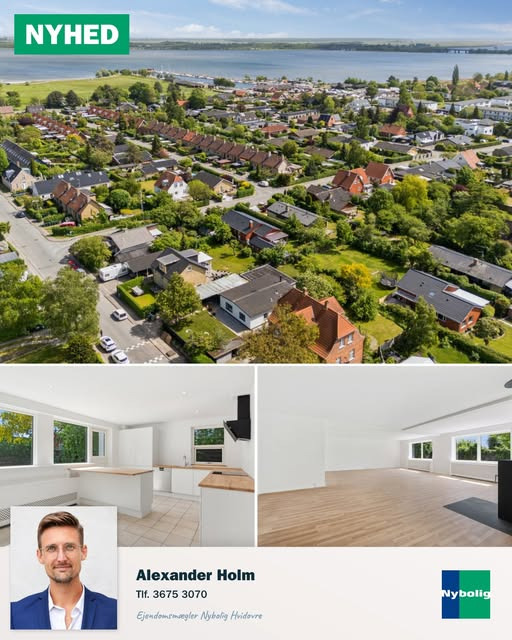 Renoveret étplansvilla i Strandmarkskvarteret hos Nybolig Hvidovre - Alexander Holm ApS