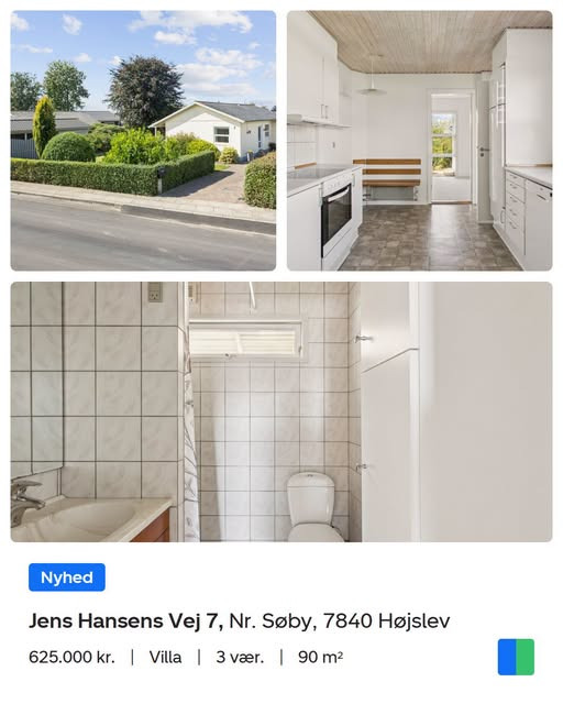 Nybolig Skive I/S præsenterer velholdt villa på Jens Hansens Vej 7