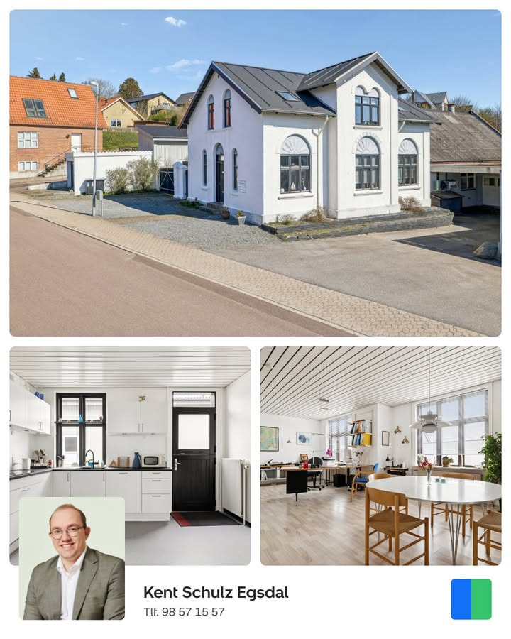 Nybolig Hadsund præsenterer arkitektvilla med nyt køkken og afskærmet terrasse