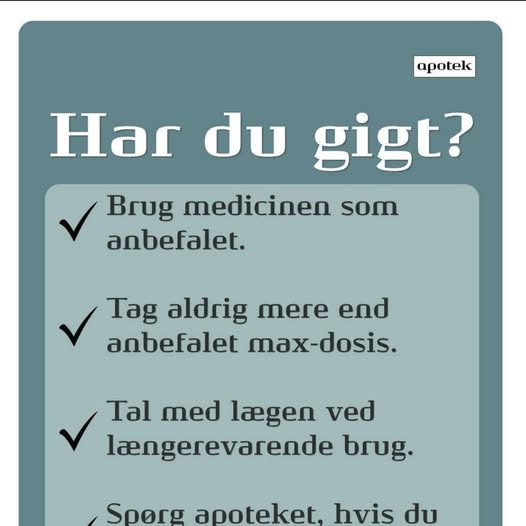 Ikast Apotek sætter fokus på sikker brug af smertestillende medicin ved gigt