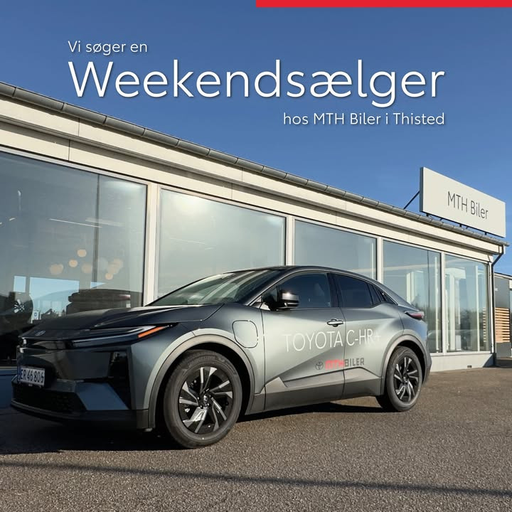 MTH Biler søger weekendhjælper til butikken i Thisted