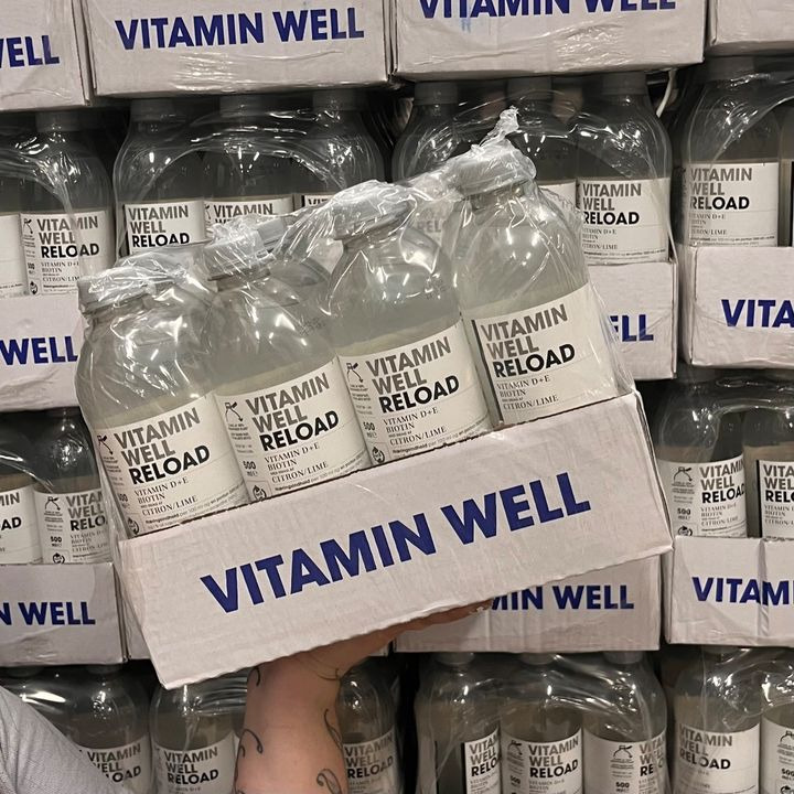 Meny Hjerting tilbyder Vitamin Well Reload til kun 5 kr. pr. stk.