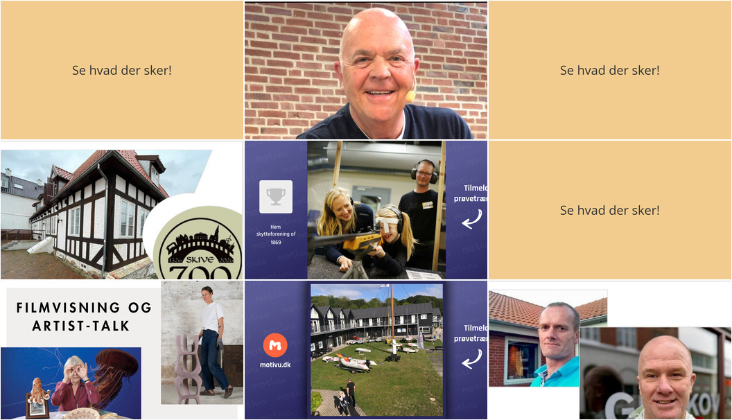 Oplev alt fra personlige fortællinger til kunsten og filosofi i Skive den kommende uge