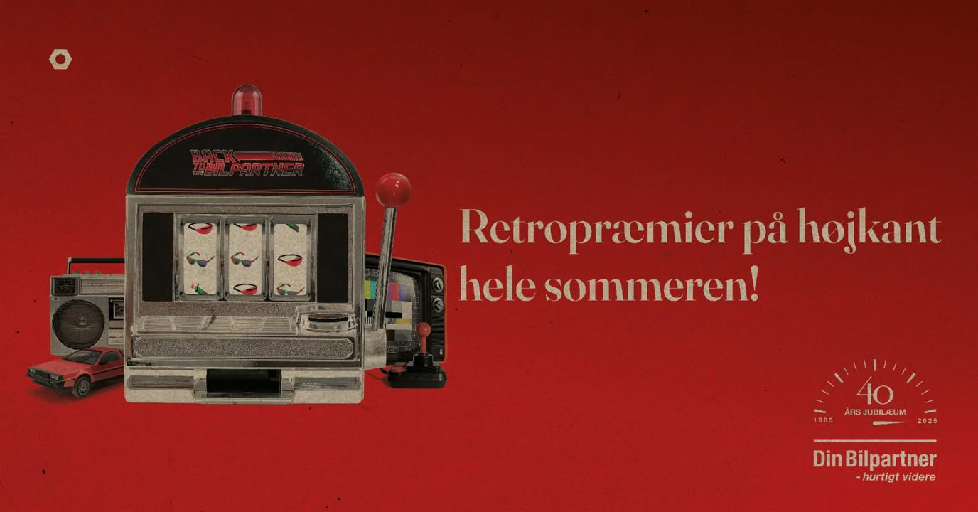 Autogaarden Herning fejrer 40 år med retro jubilæumsspil og store præmier