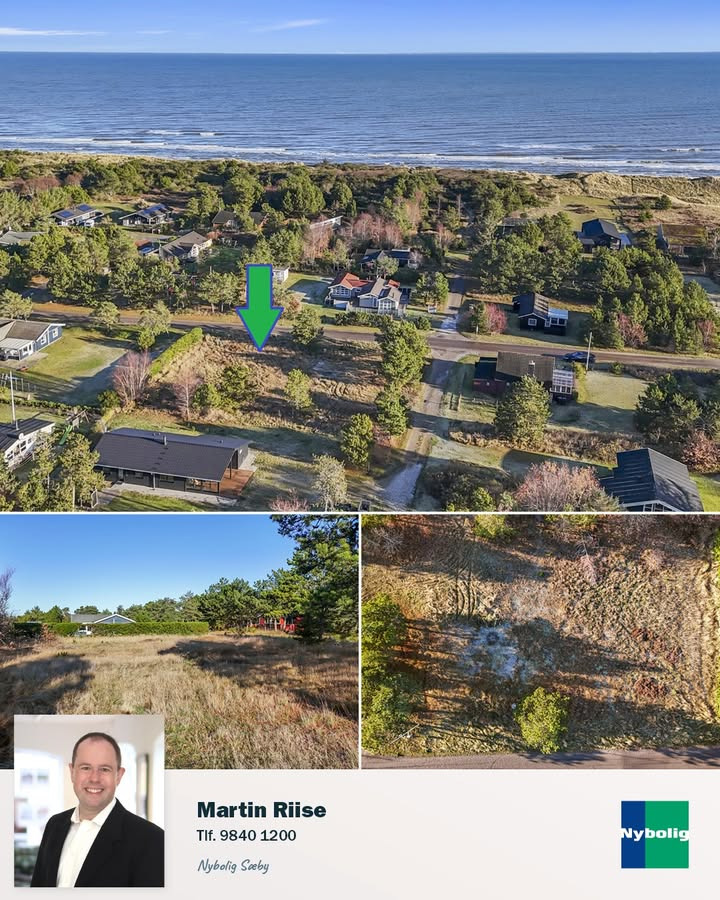 Nybolig Sæby A/S tilbyder unik fritidsgrund tæt på badestrand