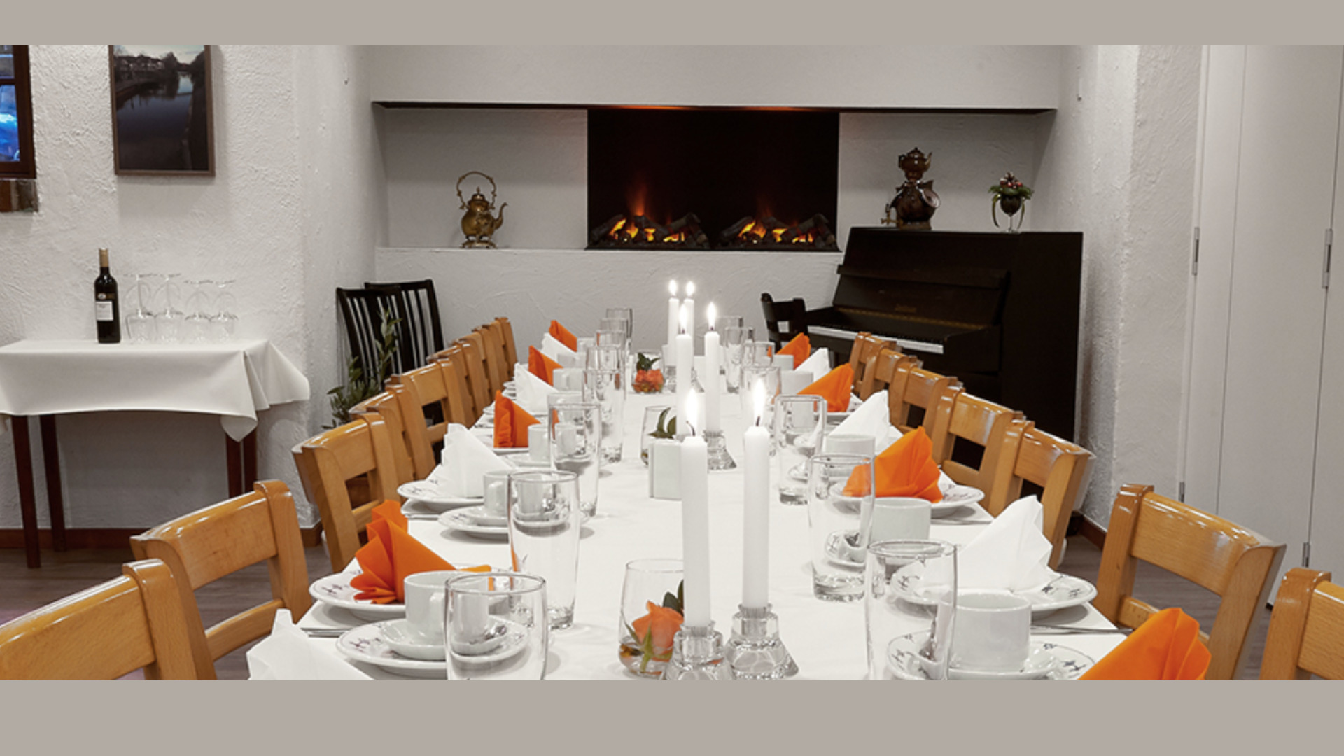 Raadhuskælderen byder på selskabslokaler til enhver lejlighed