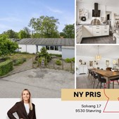 Home Støvring I/S annoncerer ny pris på villa på Solvang 17 med central beliggenhed i Støvring
