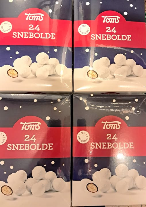 Spar Valsgård tilbyder Toms snebolde til ja-tak pris kun 69 kr.
