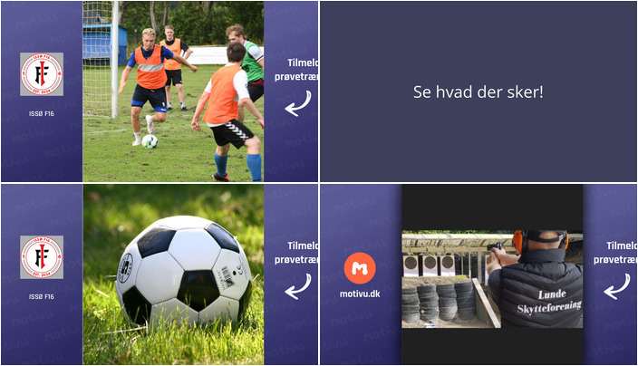 Fodboldtræning og prøveskydning - Aktiviteter i Stenstrup i næste uge