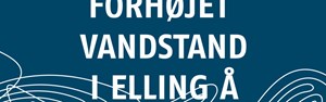 Stigende vandstand i Elling Å fører til vejlukning og øget beredskab i Frederikshavn kommune