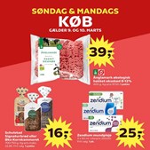 Superbrugsen Dronninglund annoncerer søndags- og mandagstilbud