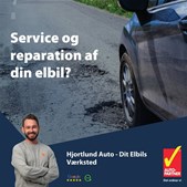 Hjortlund Auto er specialister i reparation og service af elbiler