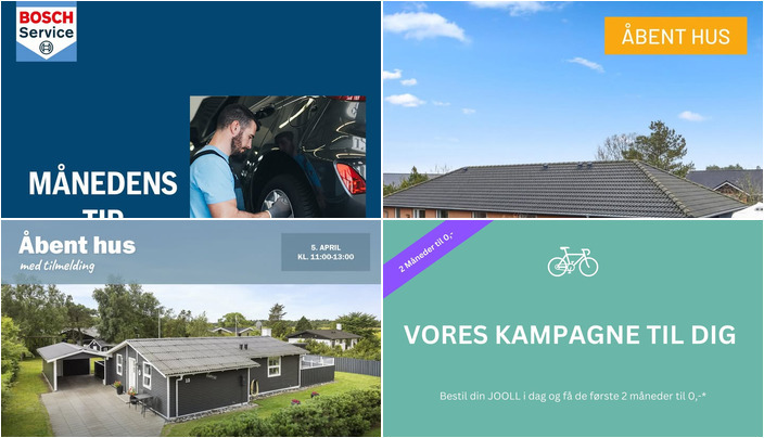 Nyt fra Mæglerhuset Sæby, Sæby cykler, Nybolig Sæby A/S og 1 anden