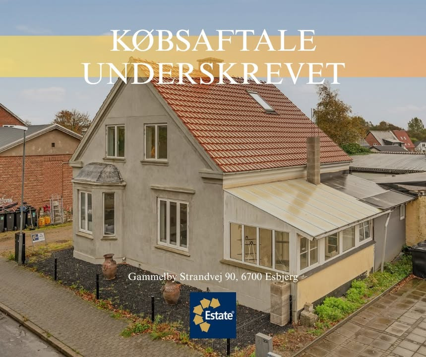 Villa solgt på rekordtid af ESTATE Robin Thybo Esbjerg & Varde