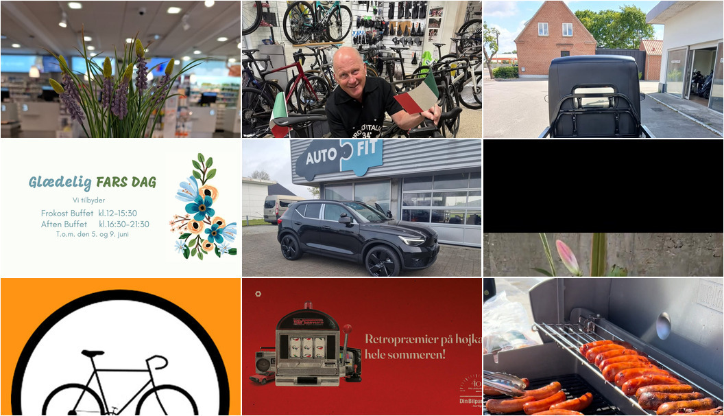 Nyt fra DEN KINESISKE MUR HERNING, Herning Løve Apotek, HV Care Hjælpemidler og 7 andre