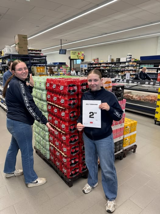 Rema 1000 Holstebrovej tilbyder jolly sodavand til nedsat pris