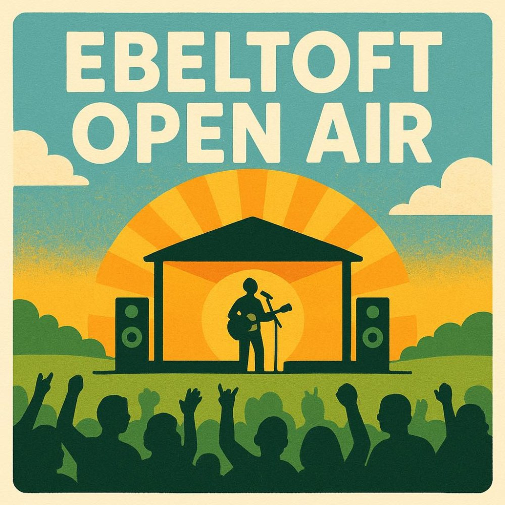 Musik og feststemning til Ebeltoft Open Air 2026