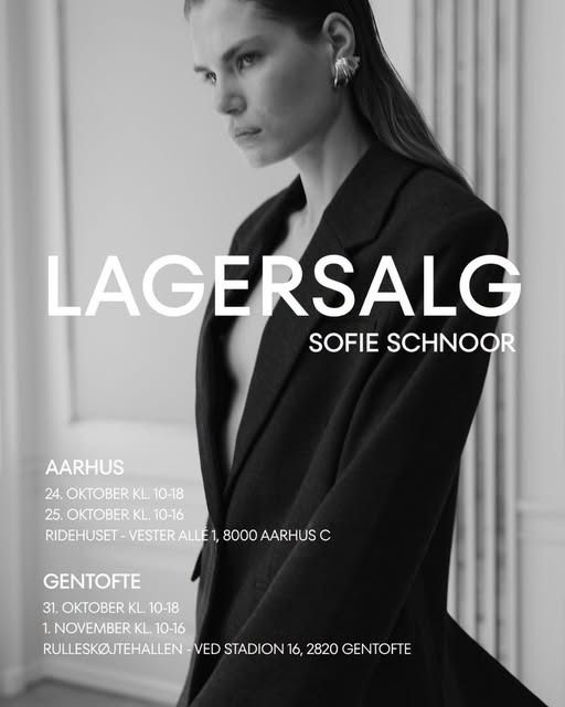 Lagersalg.com annoncerer SOFIE SCHNOOR lagersalg i Gentofte med op til 80% rabat