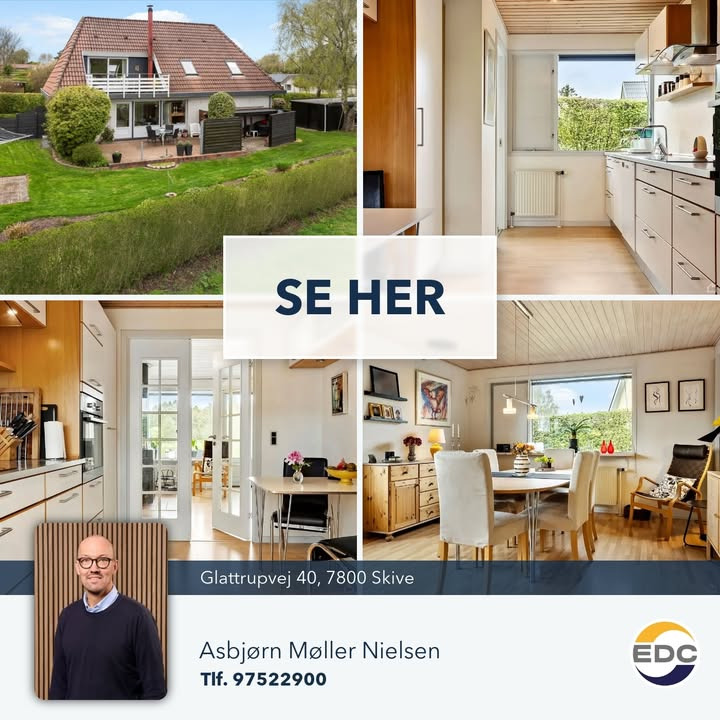 EDC Skive I/S fremhæver charmerende villa på Glattrupvej