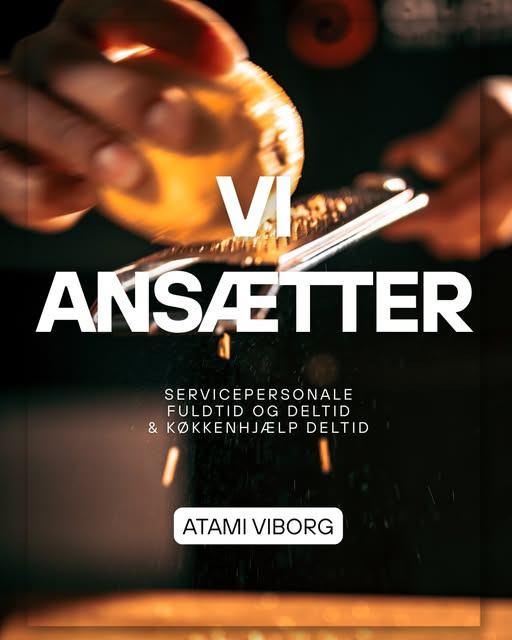 Atami Viborg søger servicepersonale og køkkenhjælper