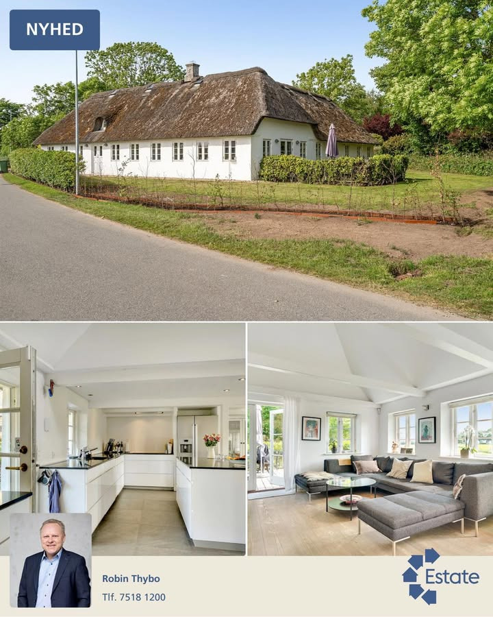 ESTATE Robin Thybo Esbjerg & Varde præsenterer harmonisk liebhaverejendom i Tjæreborg