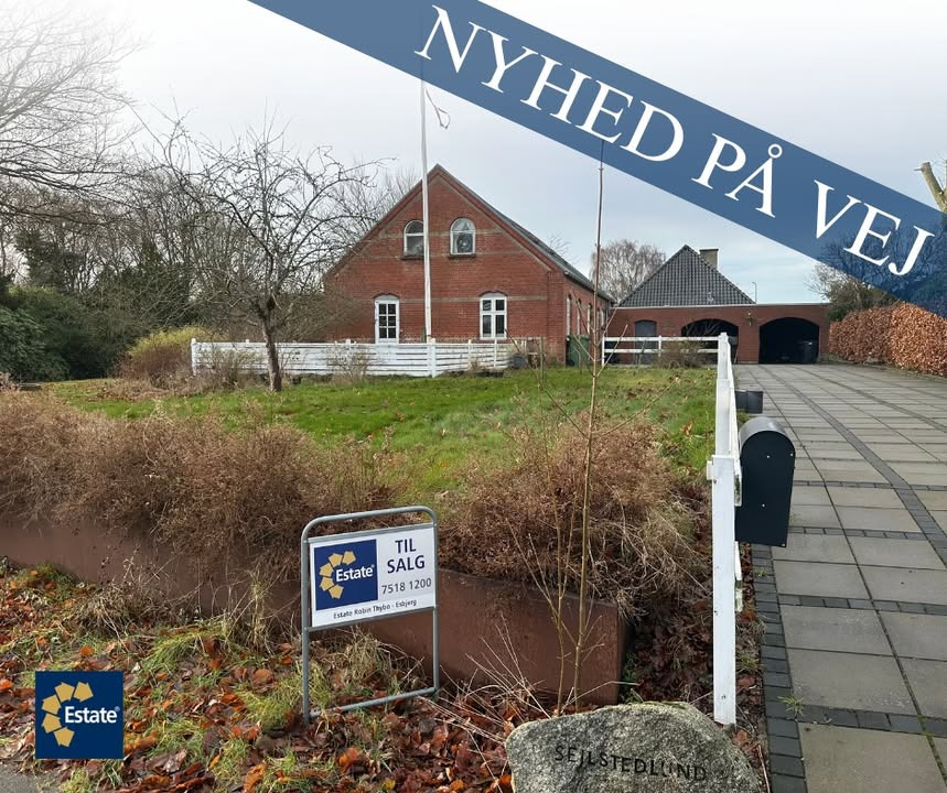 Ny sp&#xE6;ndende ejendom n&#xE6;r Esbjerg Storcenter klar til fremvisning