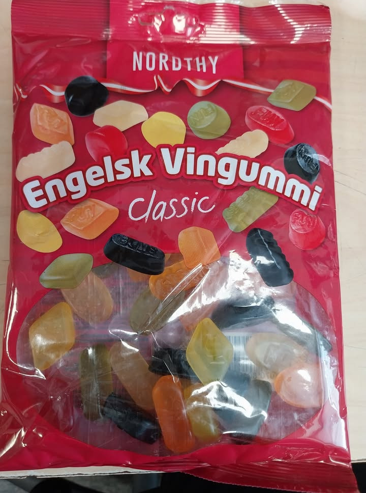 Løvbjerg Frederikshavn tilbyder Northy engelsk vingummi til vild pris