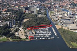 Dige er næste skridt i klimatilpasningen af Kolding midtby