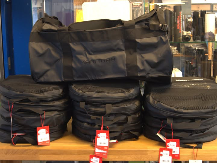 THY OUTDOOR annoncerer tilbud på Kari Traa duffelbags i begrænset antal