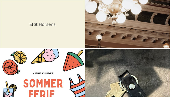 Nyt fra Frændes Madværk, Horsens Cykler og Restaurant Kystens Perle