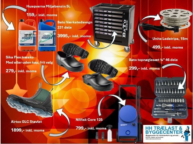 Juletilbud fra HH Trælast & Byggecenter A/S i uge 50