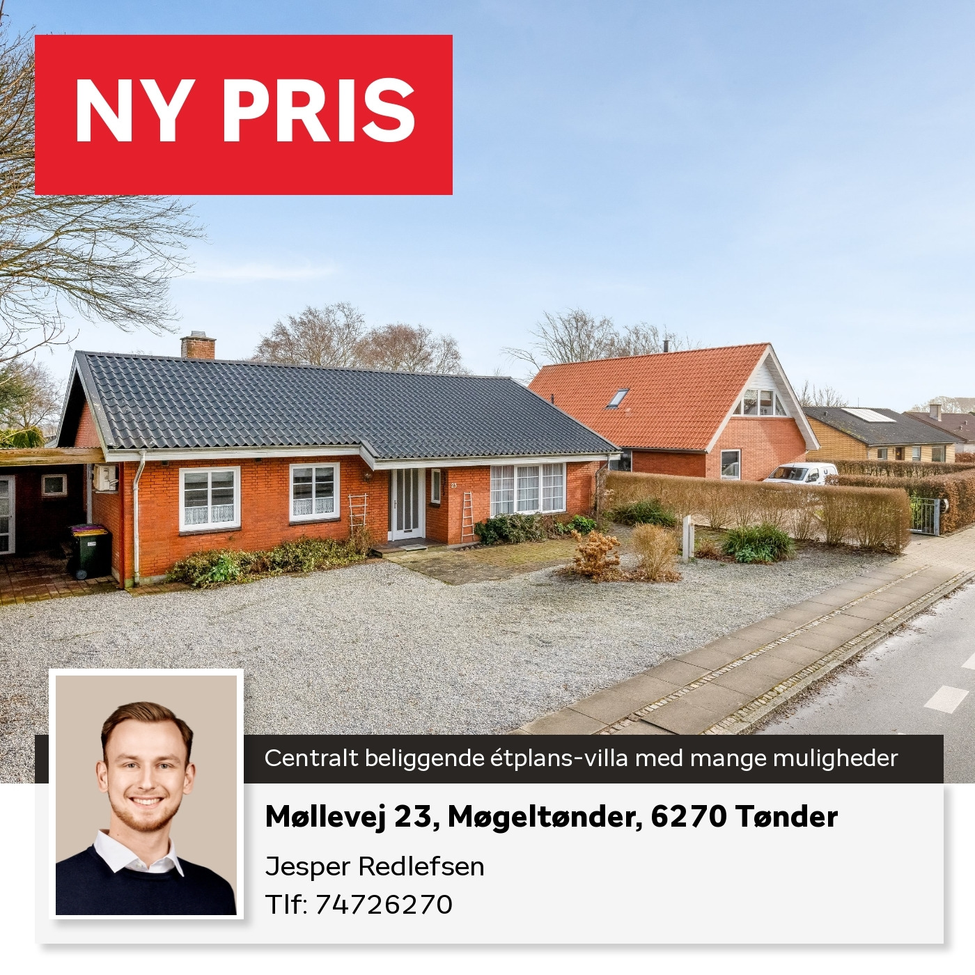 Home Tønder: Ny pris på rummelig bolig i Møgeltønder