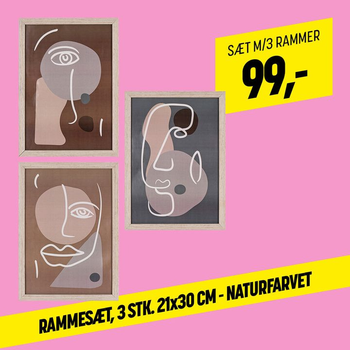 Tilbud på rammesæt hos XL Byg Tømmergaarden Hals: Vælg mellem flere størrelser og farver, gyldigt til 24/10/24