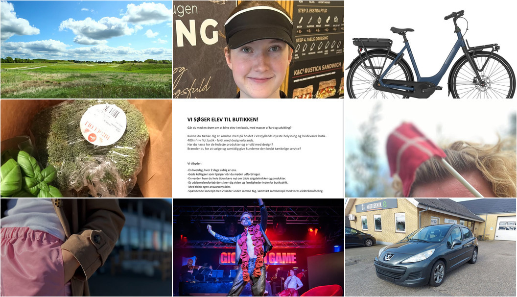 Nyt fra Møblér med Kumo Holstebro, Livingshop Holstebro, COMBI FRISØREN og 11 andre