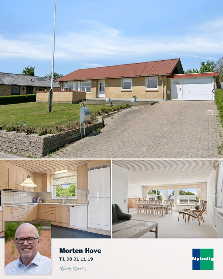 Nybolig Hjørring v/Morten Hove præsenterer charmerende villa i Lendum