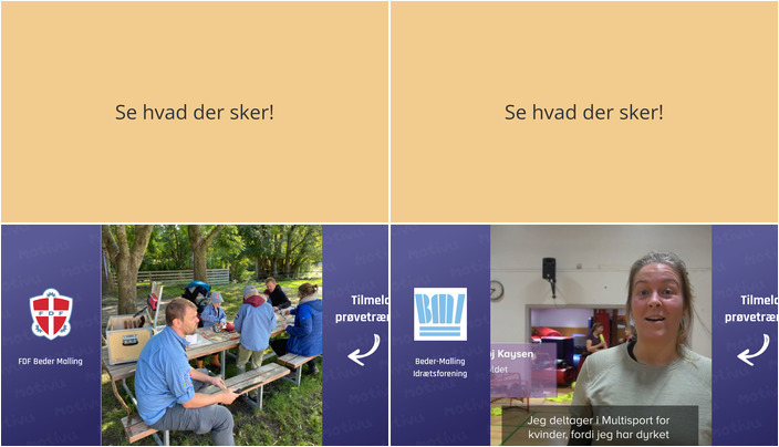 Få en aktiv uge i Beder med fællesskab i fokus