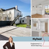 Home Støvring præsenterer skøn og lys ejerlejlighed i klassisk murermestervilla