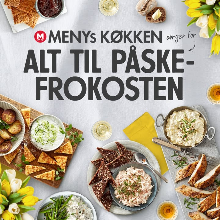 Meny Klarup tilbyder nem påskefrokost med buffet ud af huset