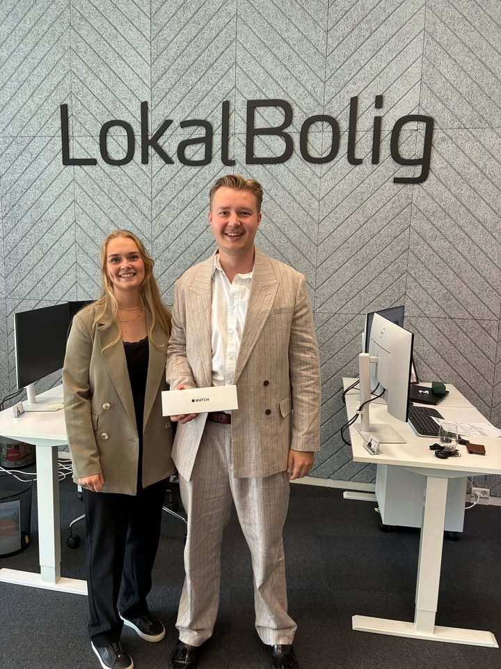 Lokalbolig Silkeborg - Mathias Bach & Co udlodder Apple Watch i ny konkurrence