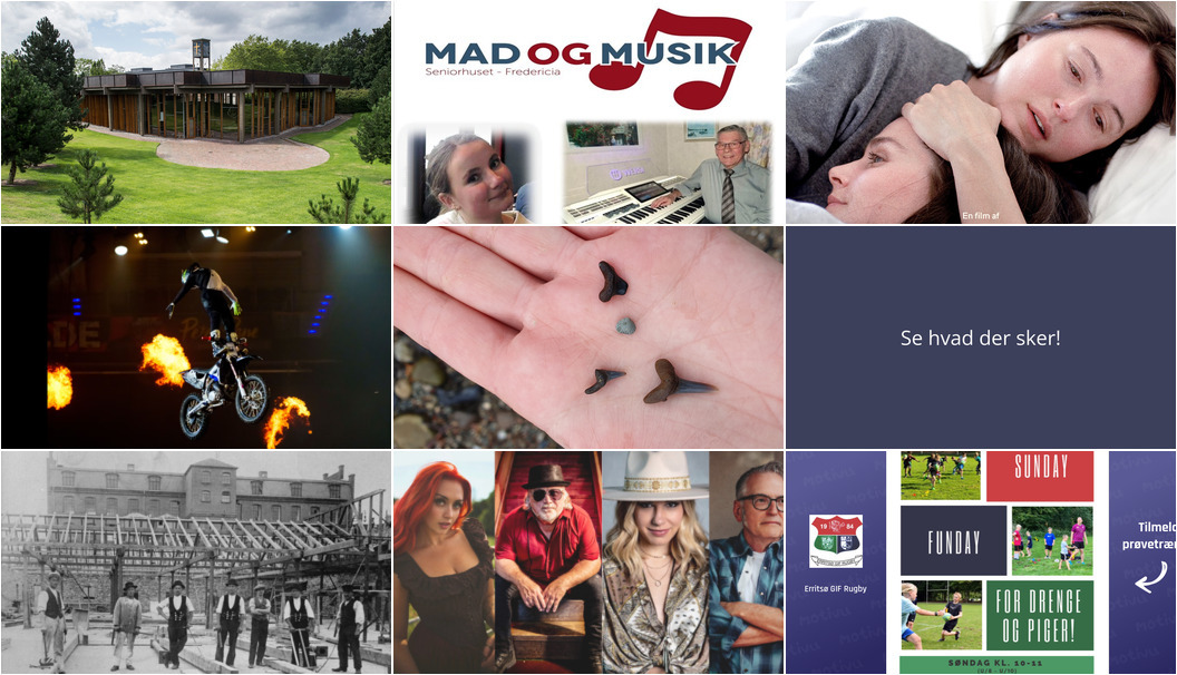 Spændende weekend i Fredericia: Sang, mad, film og festlige koncerter